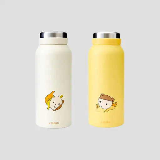 Maru Is a Puppy - Stainless Steel Tumbler - Webtoon Friends - Tumbler - Harumio