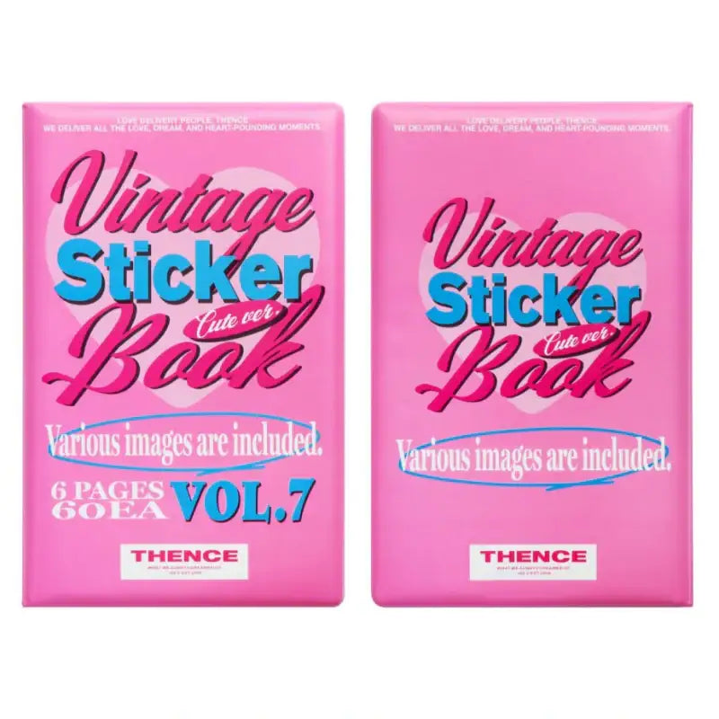 THENCE - Vintage Sticker Book Vol.7 - THENCE - Stickers - Harumio