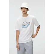 SPAO x Damgomi - Cool Damgomi Short Sleeve T-shirt (GRAPHIC WHITE) - SPAO - T-shirt - Harumio