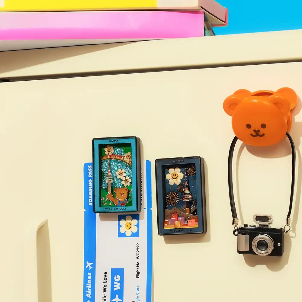Wiggle Wiggle - 3D Magnet - Wiggle Wiggle - 3D Magnet - Harumio