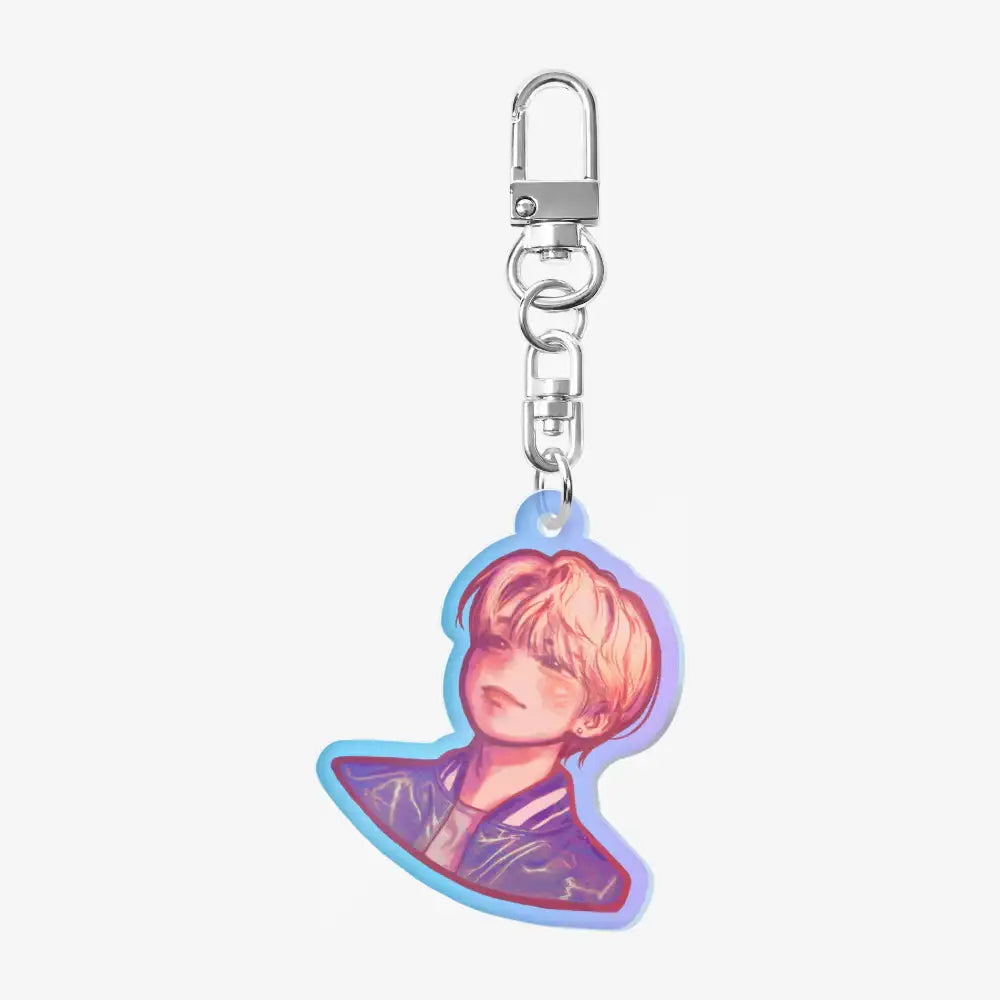 Yonachii_ii - Aurora Acrylic Keyring - Marpple Shop - Keyring - Harumio