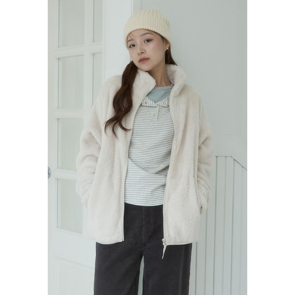 SPAO - Basic Purple Zip-Up