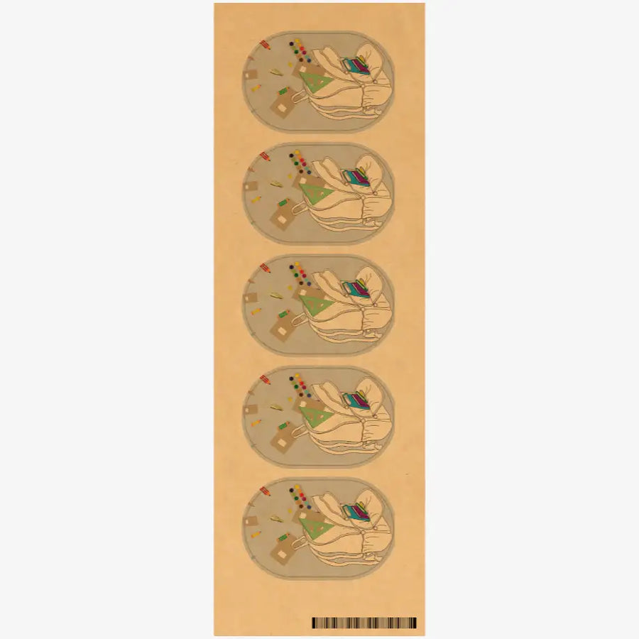 Shin Seung Wook - BAG Track Craft Sticker - Marpple Shop - Sticker - Harumio