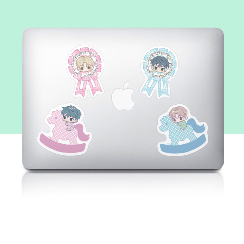Pond Where Flowers Fall - Big Sticker Set