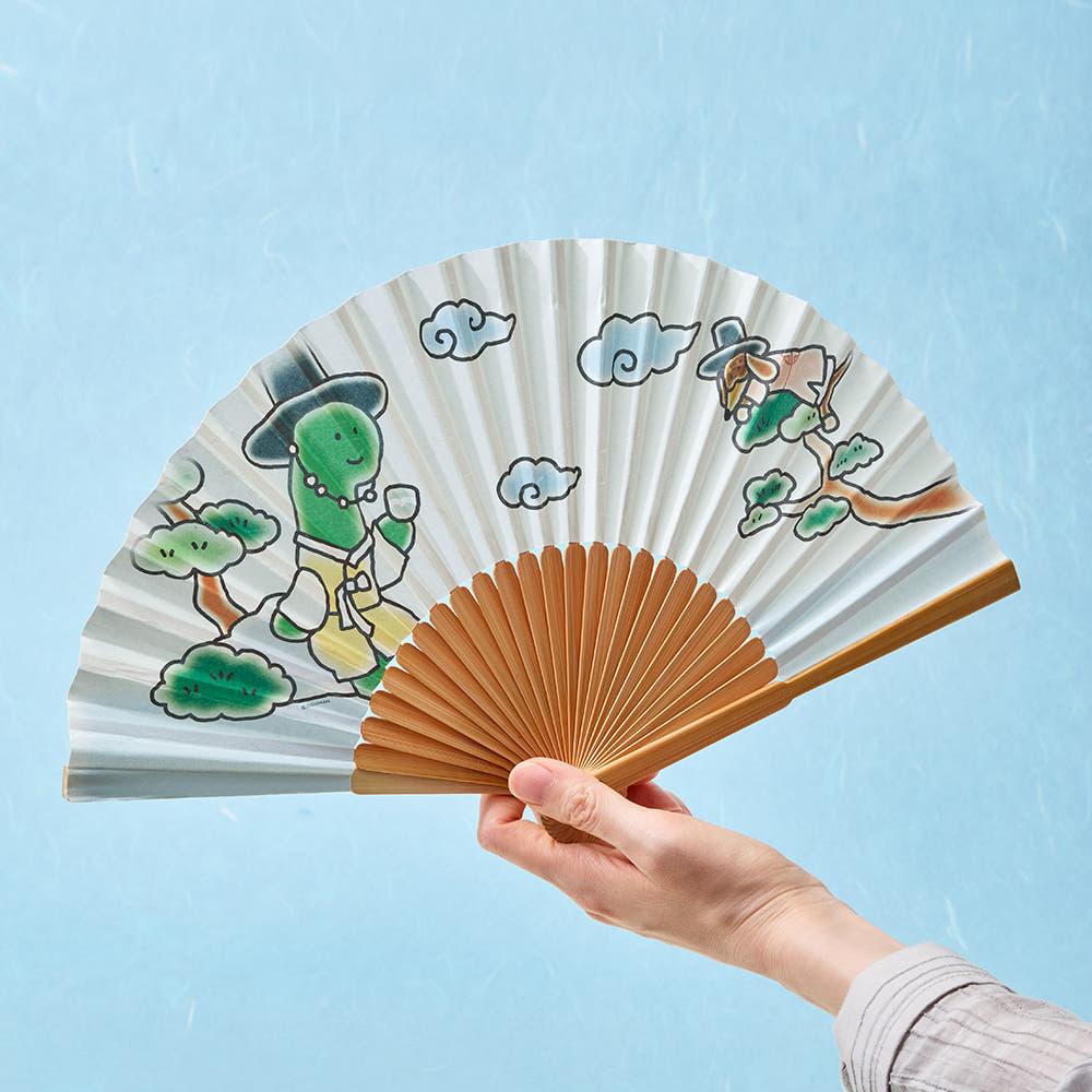 Line Friends: Joguman - Folding Fan