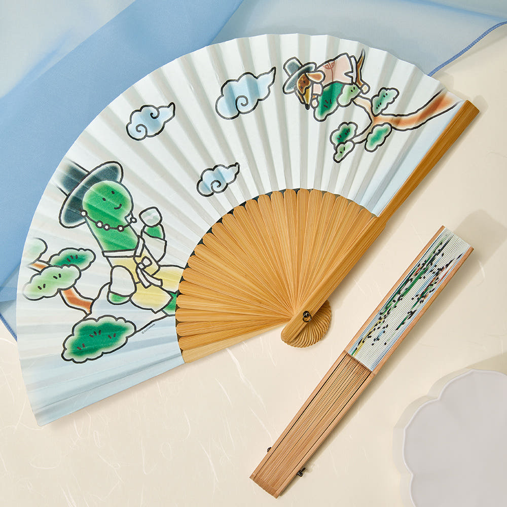 Line Friends: Joguman - Folding Fan