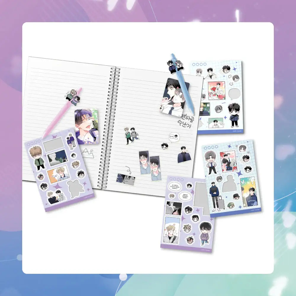 Worth the Wait - Half Cut Sticker Set - Toon!que - Sticker - Harumio