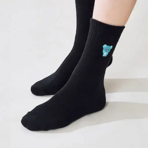 BT21 - KOYA Embroidery Socks - BT21 - Socks - Harumio