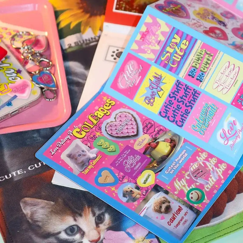 THENCE - Vintage Sticker Book Vol.7 - THENCE - Stickers - Harumio