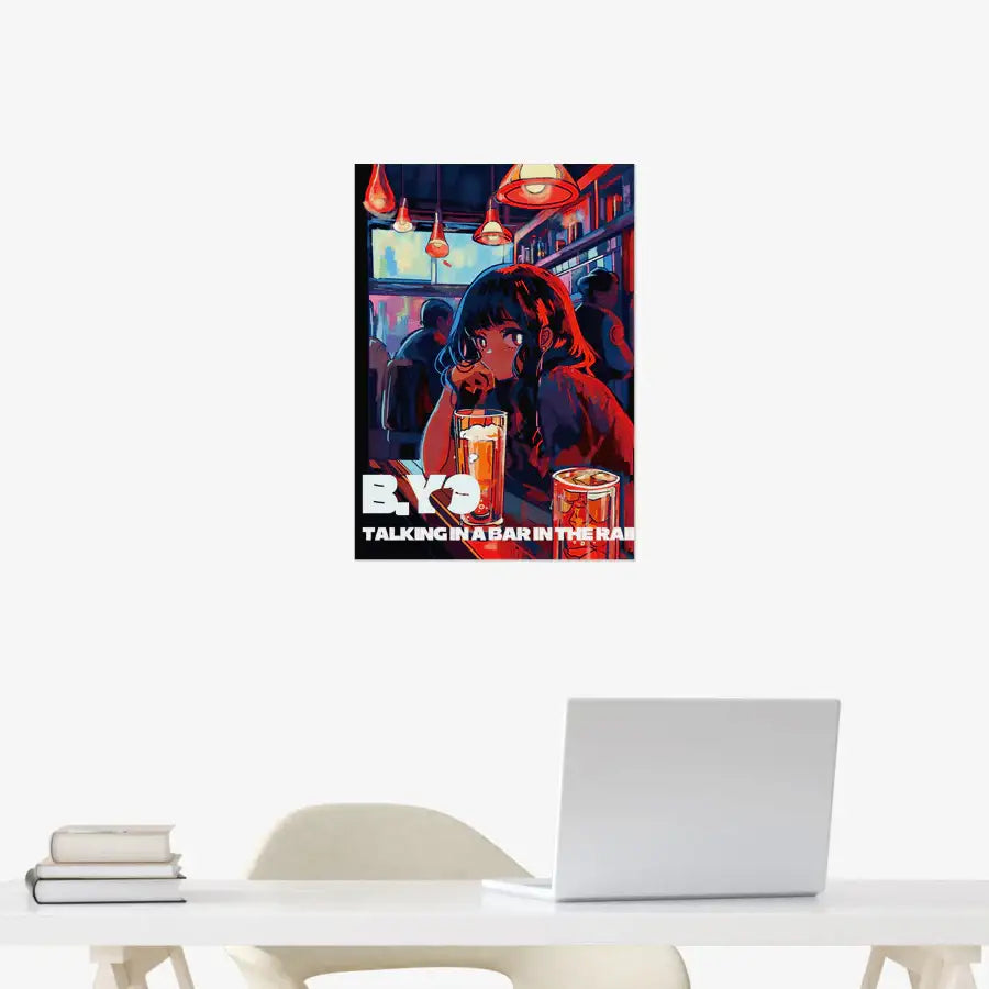 BYOart - Talking in a Bar A3 Poster - Marpple Shop - Poster - Harumio