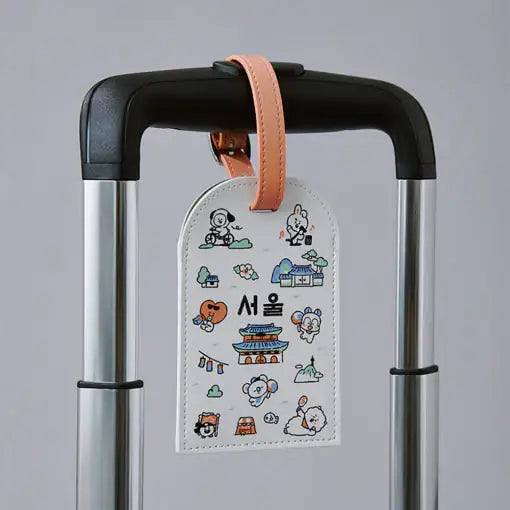 BT21 - Seoul Edition Luggage Tag - Line Friends - luggage tag - Harumio