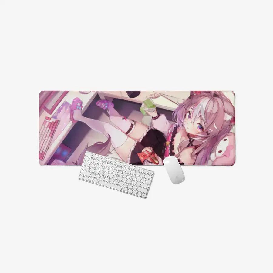 Nana Ring - Overlock Desk Pad - Marpple Shop - Desk Mat - Harumio