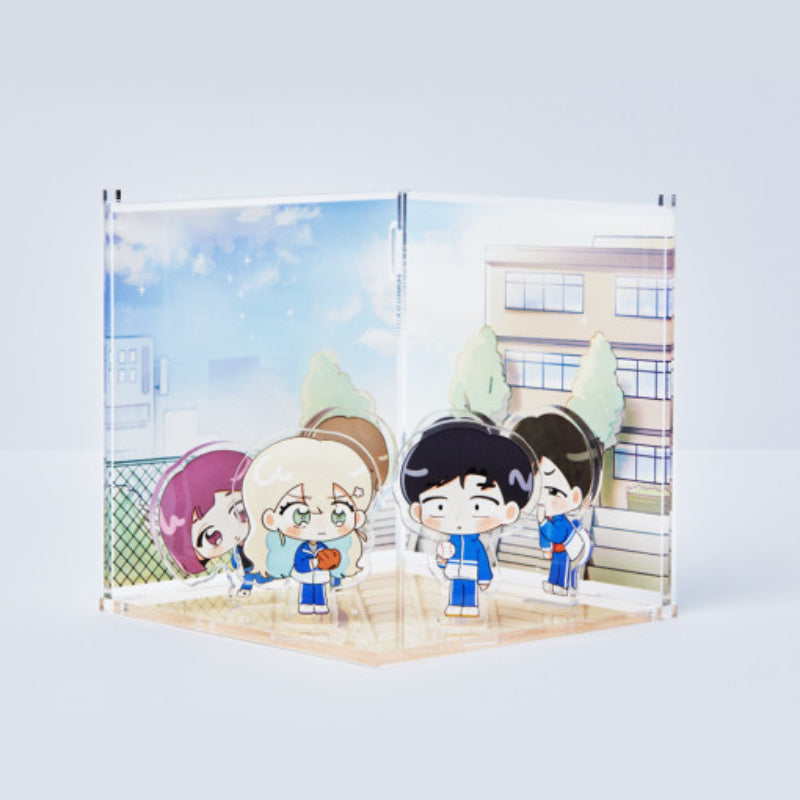 Webtoon Friends - Acrylic Room Diorama