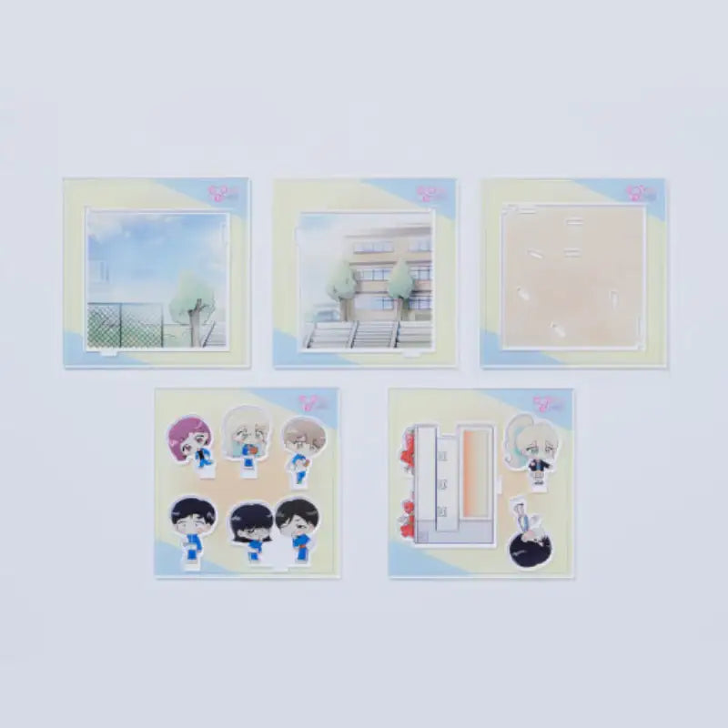 I Only Want to Beat You - Acrylic Room Diorama - Webtoon Friends - Acrylic Stand - Harumio