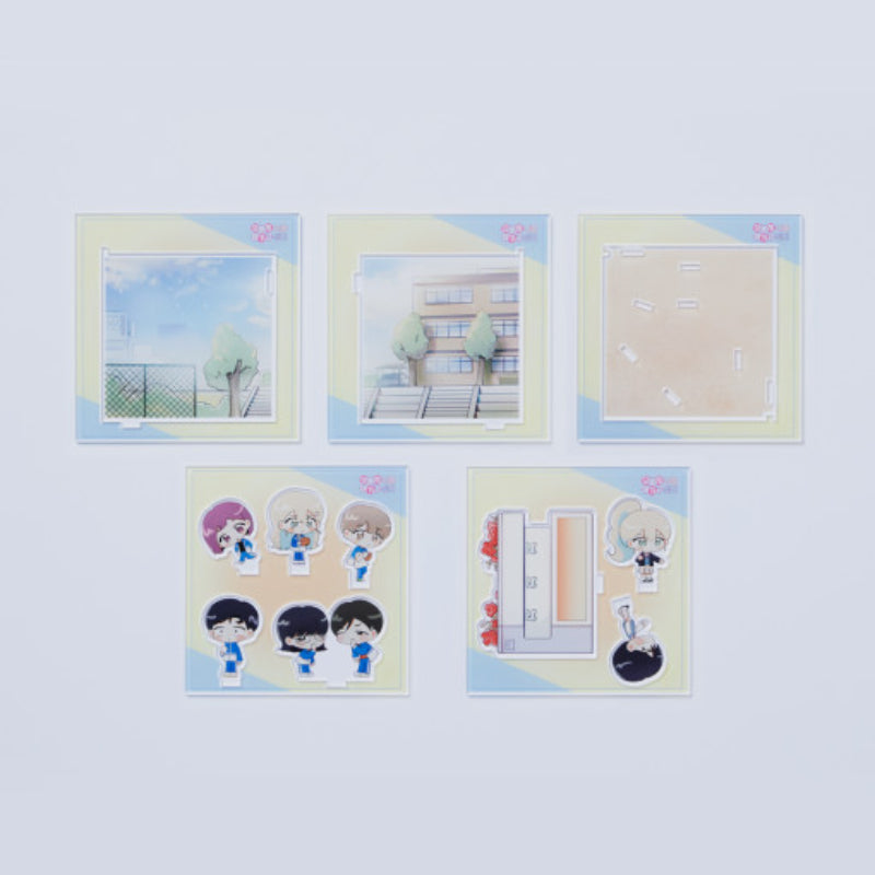 Webtoon Friends - Acrylic Room Diorama