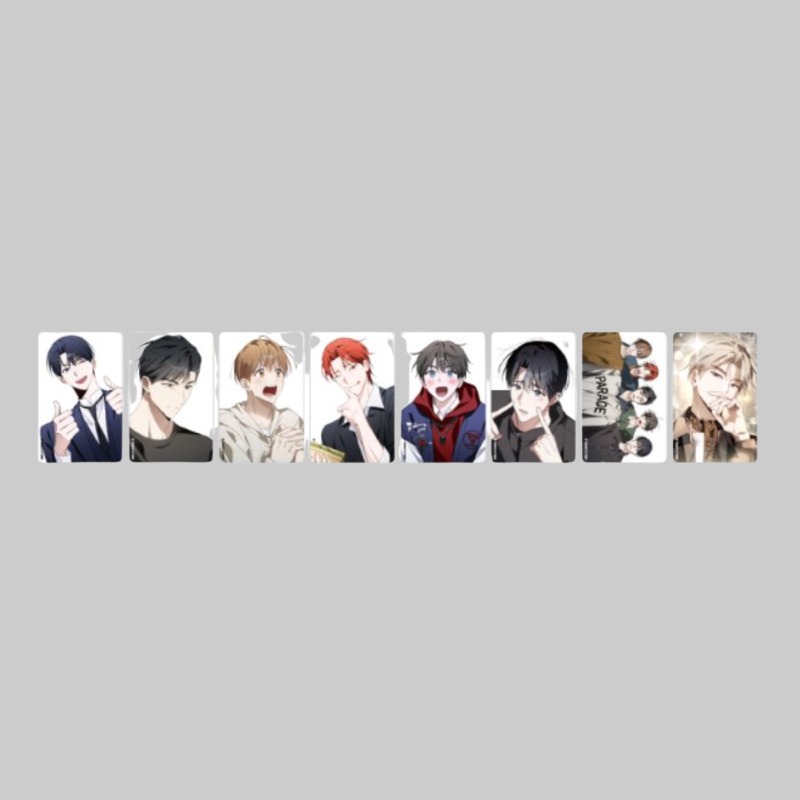 Surviving as a PD Idol Summer Pop-Up - Transparent Photocard Set
