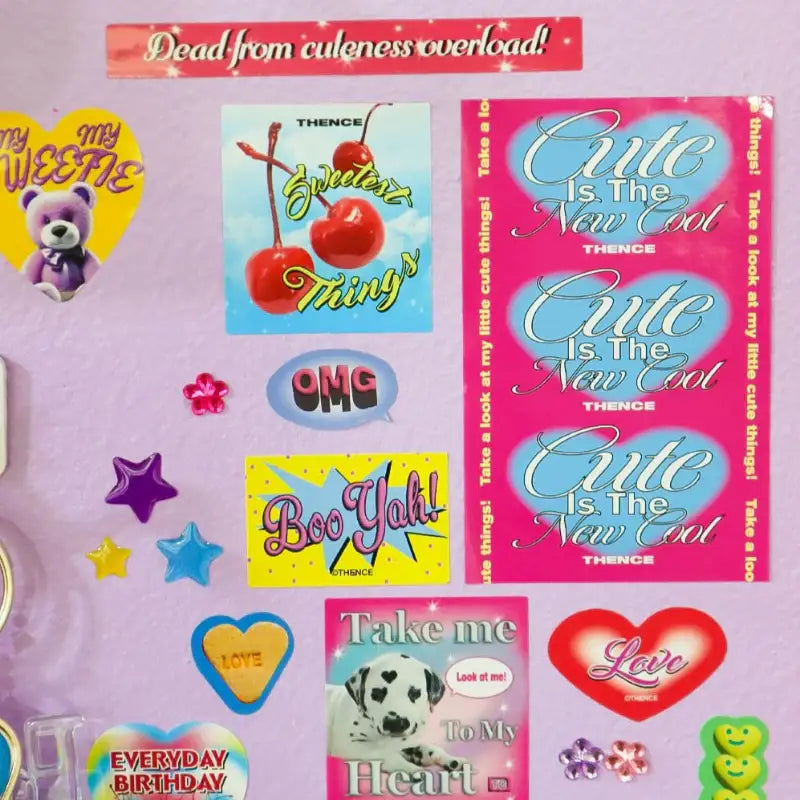 THENCE - Vintage Sticker Book Vol.7 - THENCE - Stickers - Harumio