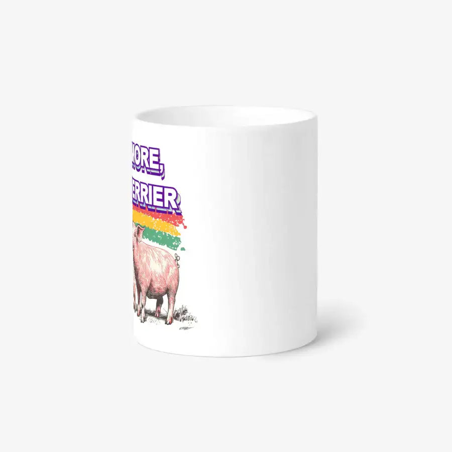 Woori Doori - Pig with Flowers Mug - Marpple Shop - Mug - Harumio
