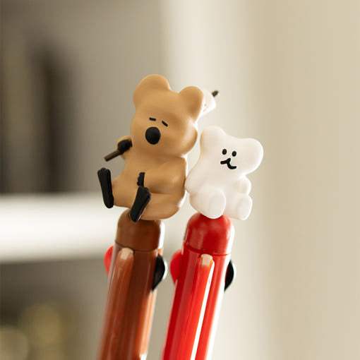 Dinotaeng - Post Office Figure 4 Color Multi Pen - Line Friends - Pen - Harumio