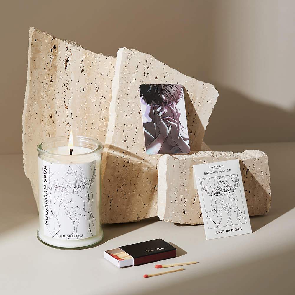 Lost in the Cloud - Baek Hyunwoon Candle Package - Official W - Candle - Harumio