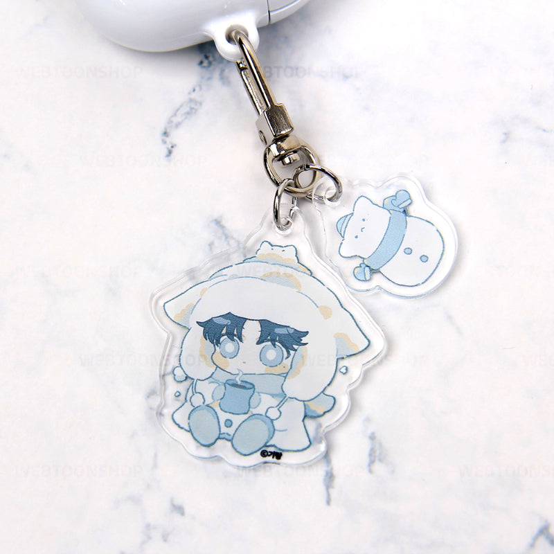 A World Without You - Acrylic Two-stage Keyring - Webtoon Shop - Acrylic Keyring - Harumio