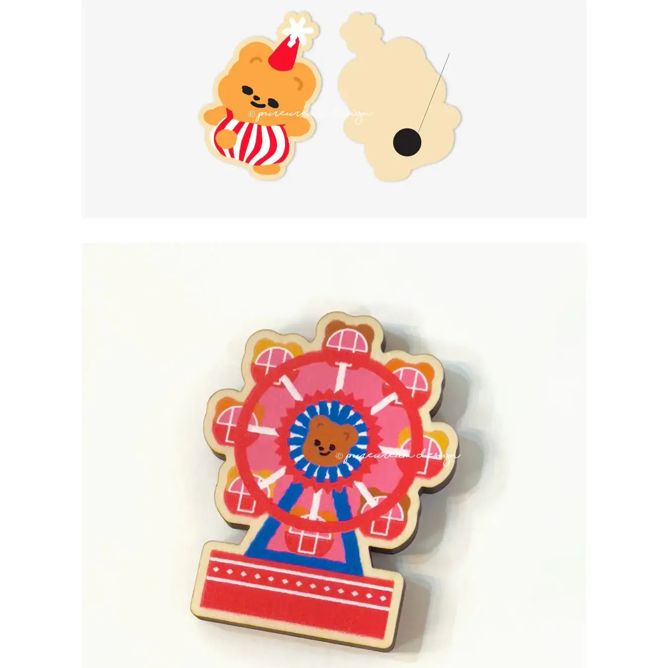 Pureureumdesign - Cupid Bear Amusement Park Pack - Pureureumdesign - Home & Living, Accessories - Harumio