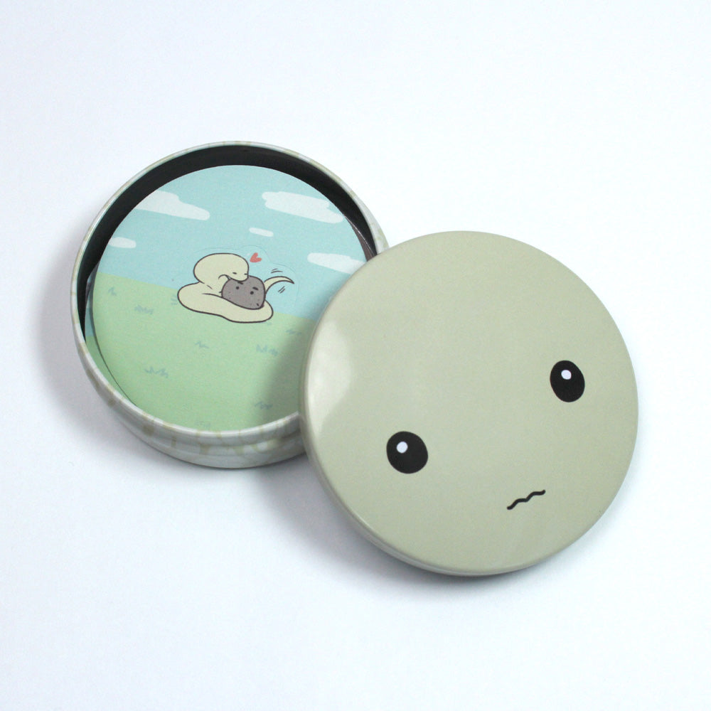 The Sacred Serpent's Seduction - Shinpumbeop Circular Memo Pads