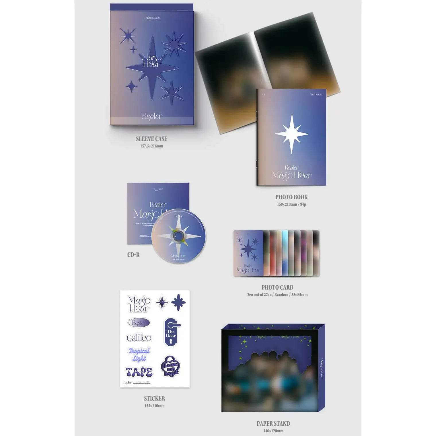 KEP1ER - Magic Hour : 5th Mini Album - KEP1ER - Album - Harumio