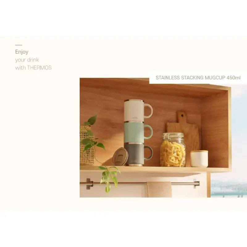 Thermos - Insulated Cold Stacking Mug - Thermos - Tableware - Harumio