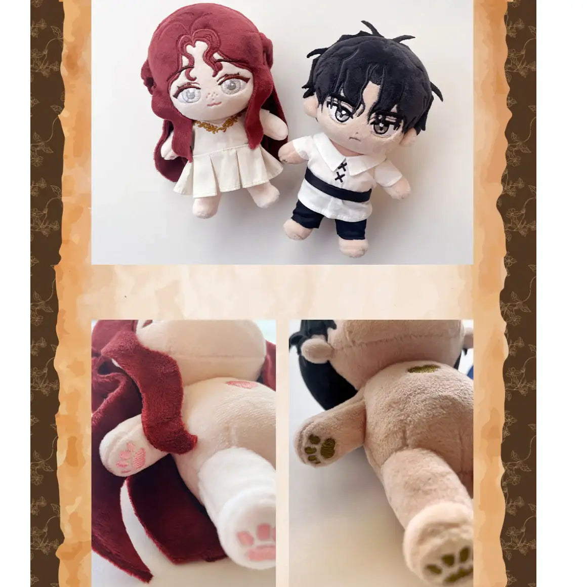 Under the Oak Tree - Plush Doll Set - Under the Oak Tree - Home & Living, Accessories - Harumio