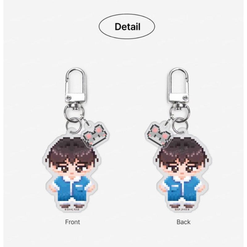 My Rat Is an S-Class Awakener - Pixel Keychain