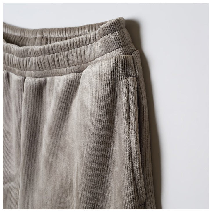 SPAO - Corduroy Wide Banding Pants