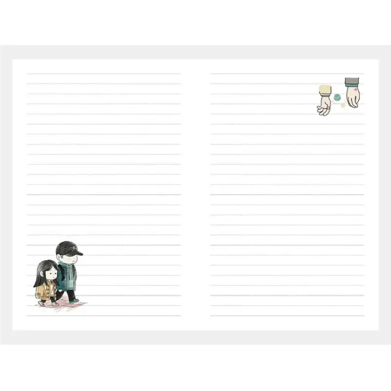 30-Minute Walk - Diary - Webtoon Friends - Diary - Harumio