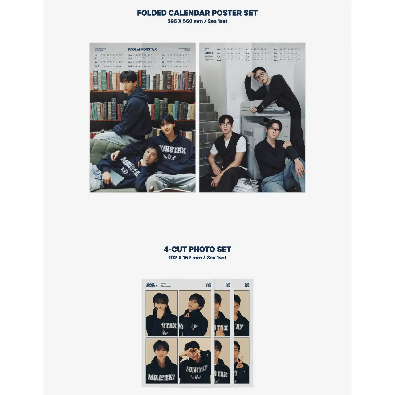 MONSTA X - 2025 Season's Greetings (PAGE of MONSTA X) - Starship Entertainment - Merchandise - Harumio