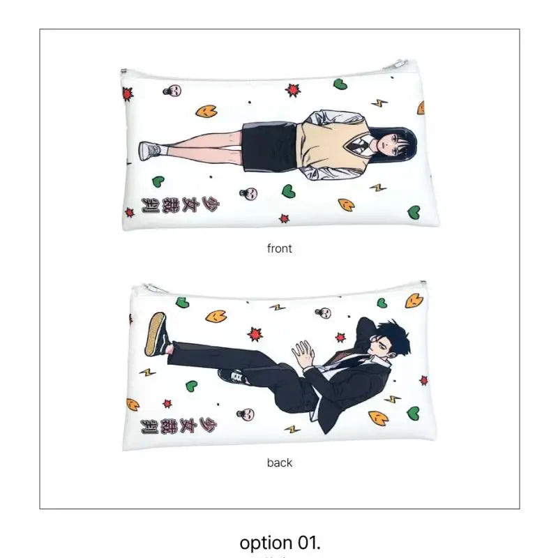 Girl's Trial - Suede Pencil Case - ARTRANK - Pencil Case - Harumio