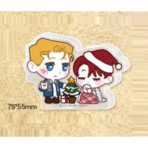Perle x Your Mana Cafe - Christmas Acrylic Block
