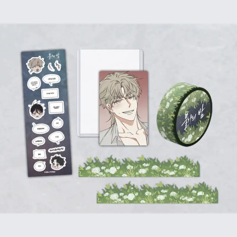 Low Tide in Twilight x Toonique - Decorating Grass Leaf Love Set - Lezhin - Photo Card - Harumio