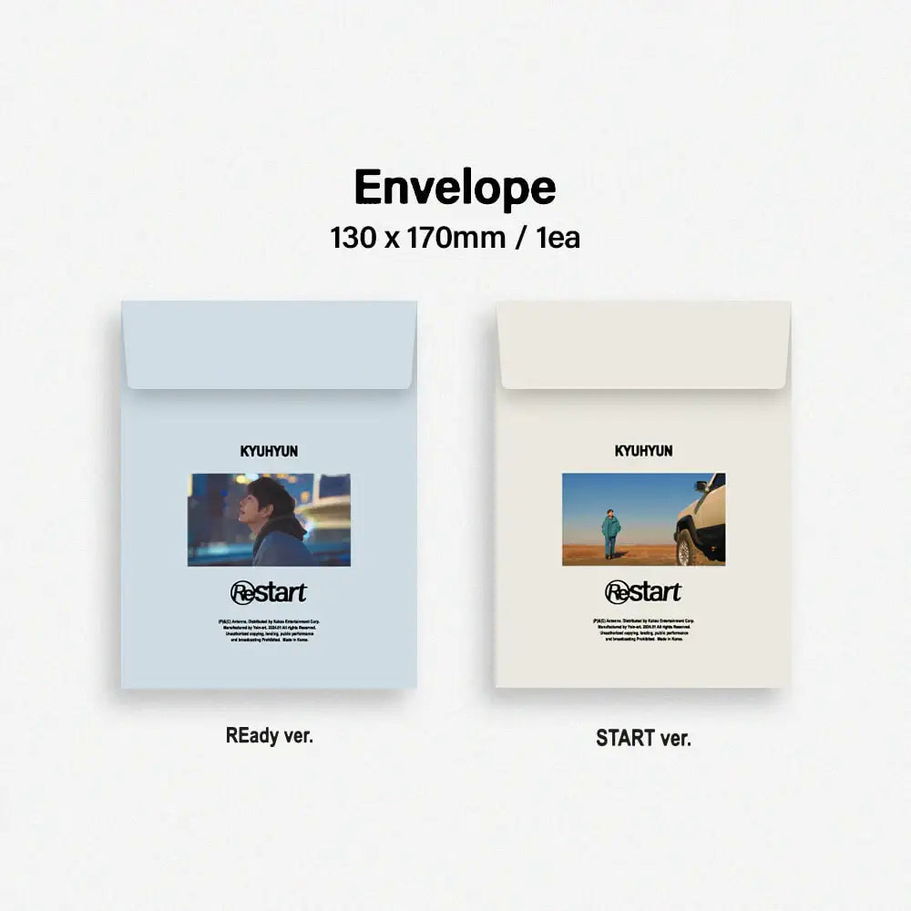 KYUHYUN - Restart : EP Album - Kakao Entertainment / Antenna - Album - Harumio