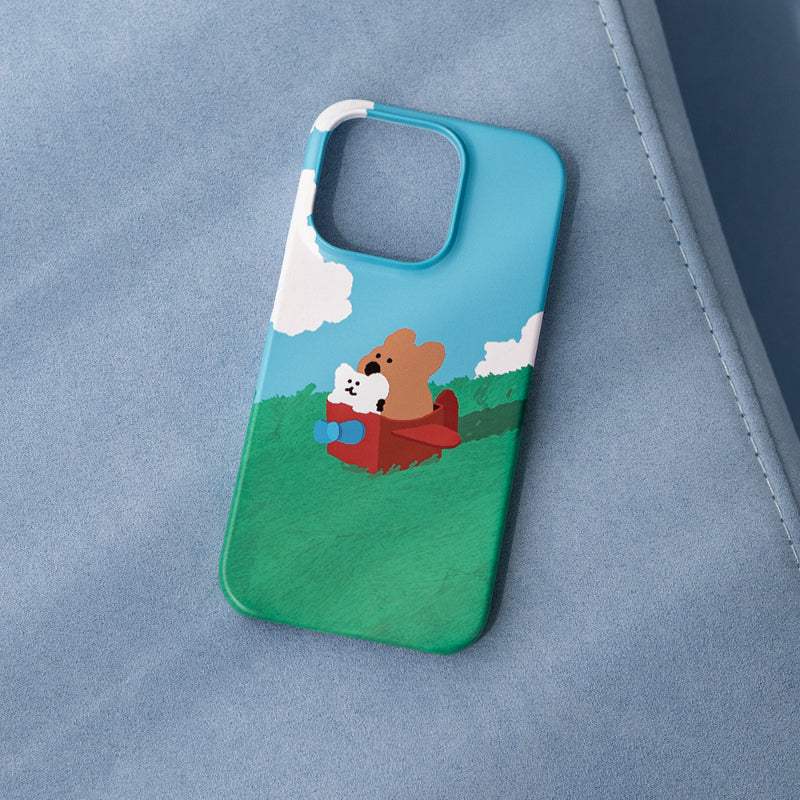 Dinotaeng - Little Pilots iPhone Hard Case - Dinotaeng - Phone Cases - Harumio