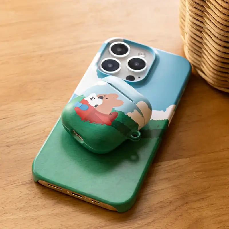 Dinotaeng - Little Pilots AirPods Case - Dinotaeng - AirPods Cases - Harumio