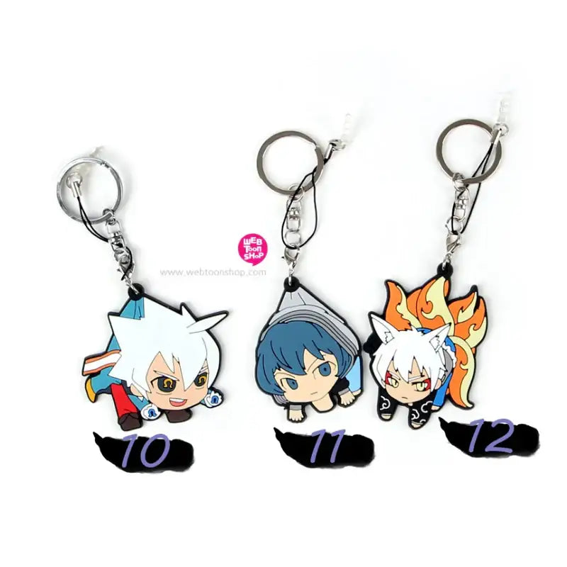 The God of High School - Rubber Strap Keyring - Webtoon Shop - Accessories - Harumio