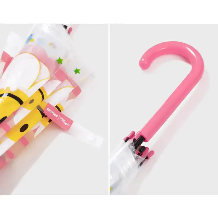 Wiggle Wiggle x Bellygom - Transparent Umbrella - Wiggle Wiggle - Umbrella - Harumio