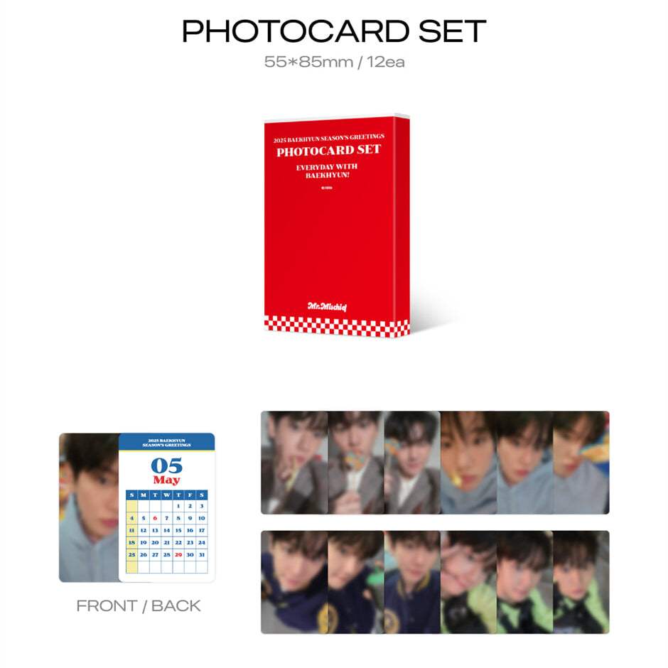 BAEKHYUN - 2025 Season's Greetings (Mr. Mischief) - INB100 - Merchandise - Harumio