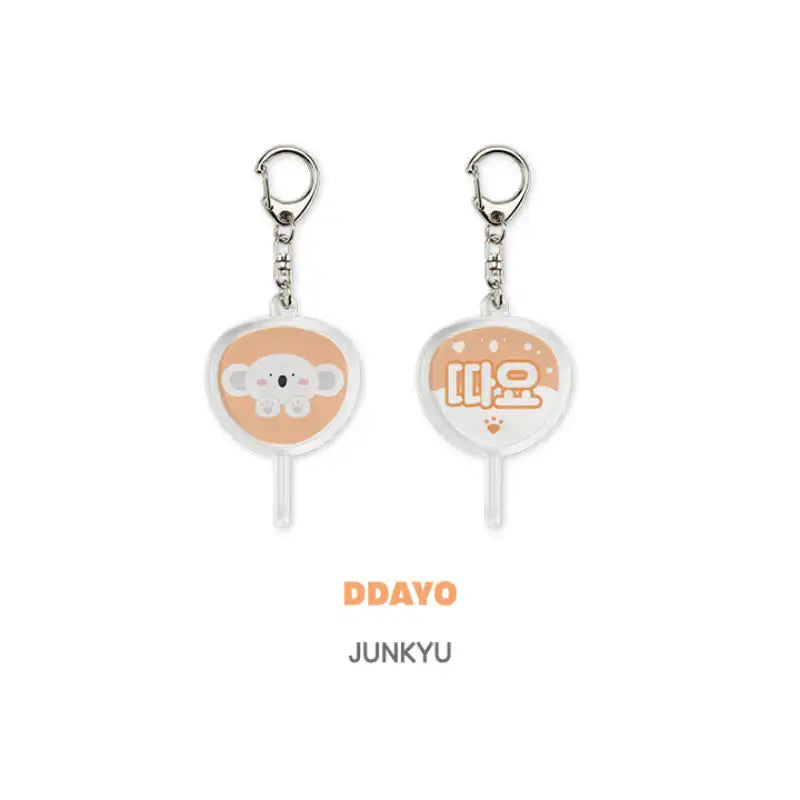 TREASURE - Funny Treasure - Mini Acrylic Fan Keyring - TREASURE - Keyring - Harumio