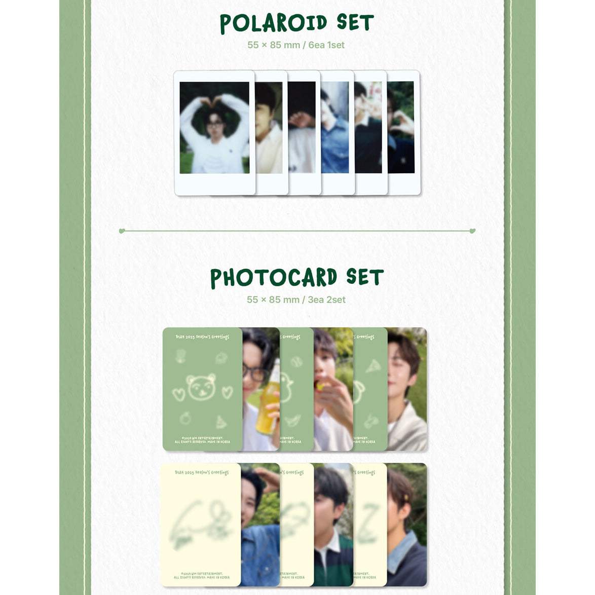 B1A4 - 2025 Season's Greetings (PICNIC TIME) - WM Entertainment - Merchandise - Harumio