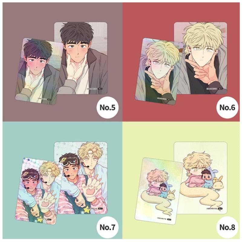 The Sacred Serpent's Seduction - Collection Photocard Ver.2 (Random) - Webtoon Shop - Photocard - Harumio