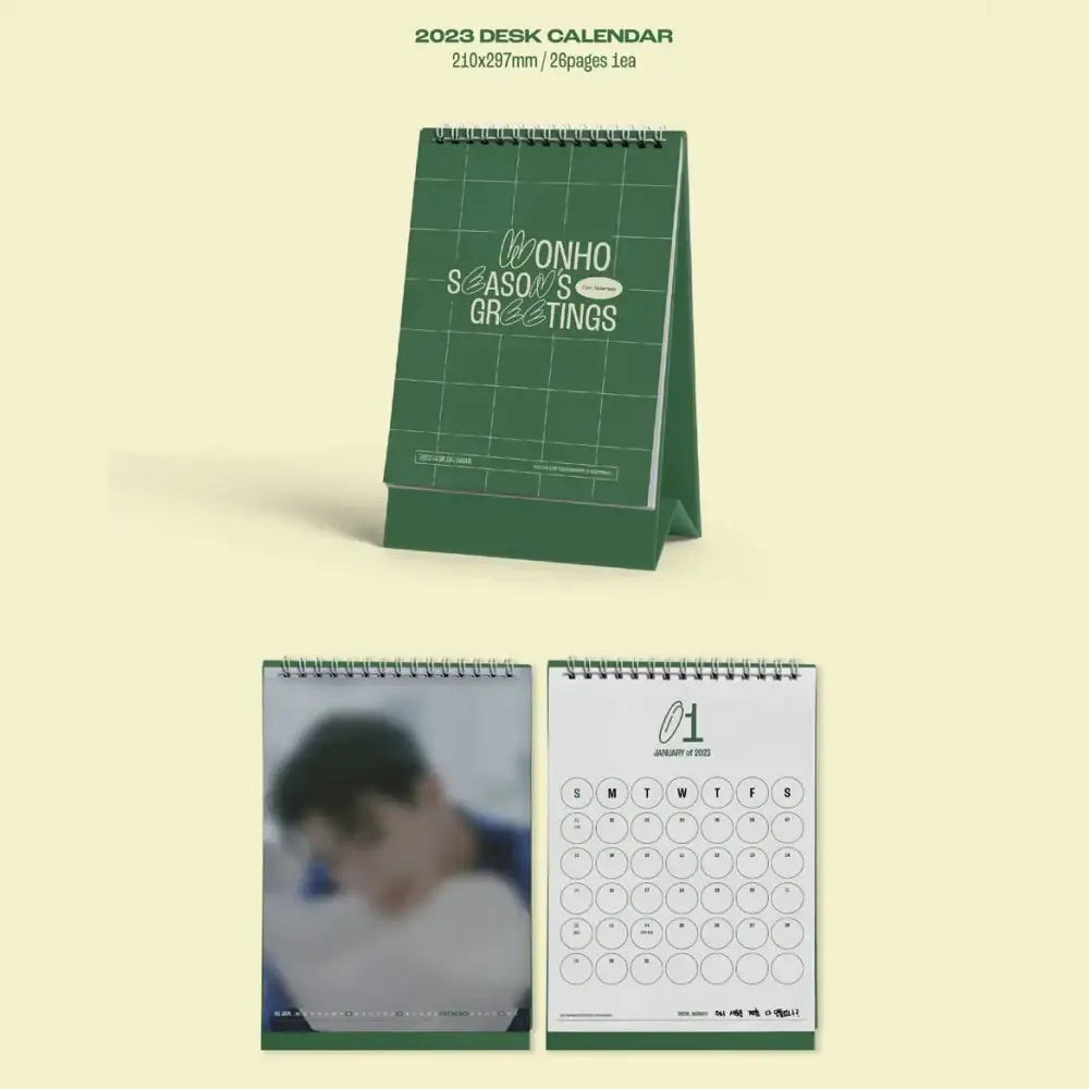 WONHO - Travel In 2023 / Vacation In 2024 : 2023 & 2024 Season's Greetings - Danal Entertainment / Highline Entertainment - Merchandise - Harumio