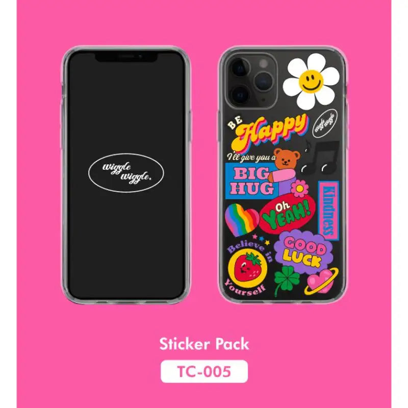 Wiggle Wiggle - iPhone Transparent Case 5 - Wiggle Wiggle - Phone Case - Harumio