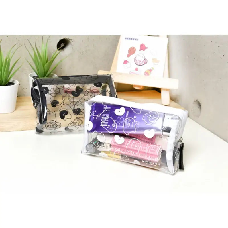 Anonymous - Transparent Plump Pouch - Soone Content - Pouches - Harumio