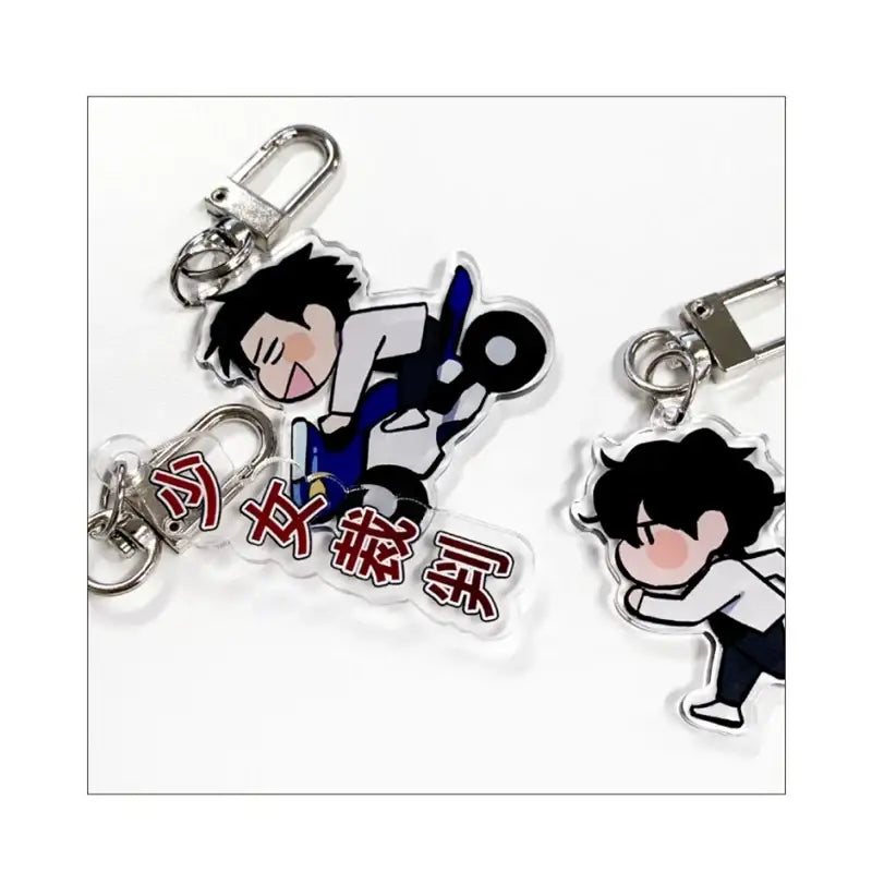 Girl's Trial - Acrylic Keyring - ARTRANK - Keyrings - Harumio